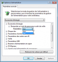 Gestion de l'énergie - Windows - Paramètres avancés 2