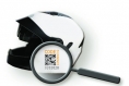 Santé - Code d'urgence - QR code + casque moto