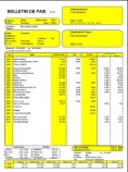 Generique - fiche de paye - bulletin de paie