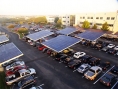 Google - solaire - parking - Solar Grove