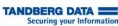 Logo - Tandberg Data - sauvegarde