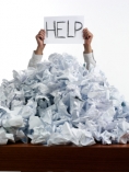 Generique - papier - montagne de papier