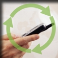 recycler telephone portable