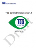 Ecolabel - TCO - TCO Certified Smartphones 1.0 - couverture