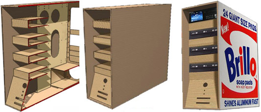 CardBoardCase : Le boitier de PC en carton