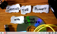 Power Down for the Planet - Saving the planet with your computer