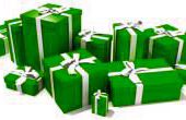 Cadeaux verts