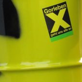 Fut contenant des déchets radioactifs