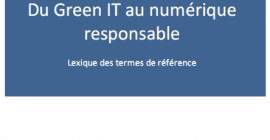 Club Green IT - lexique du Green IT au numérique responsable - couverture