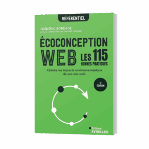 Livre - Ecoconception web : les 115 bonnes pratique - référentiel - Frédéric Bordage - couverture