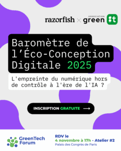 Baromètre de l'écoconception digitale - 2025 - affiche